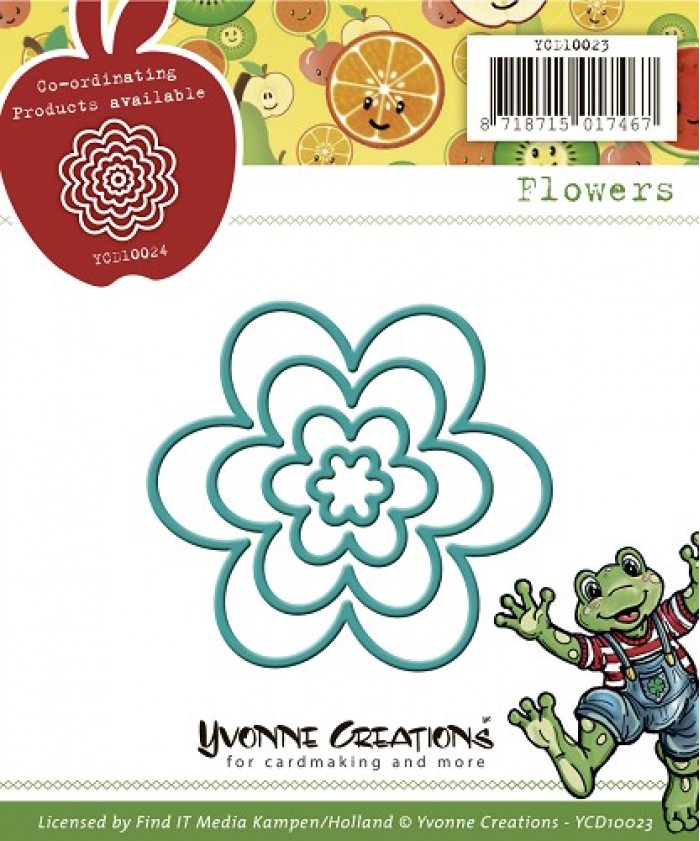 Die - Yvonne Creations - Flower