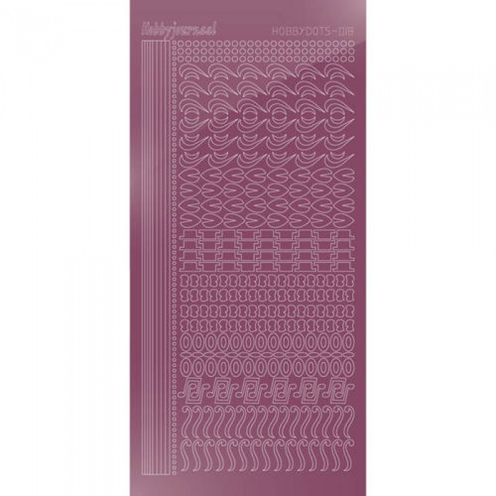 Hobbydots sticker - Mirror Violet