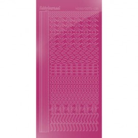 Hobbydots sticker - Mirror Pink
