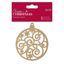 Wooden Shape - Bauble