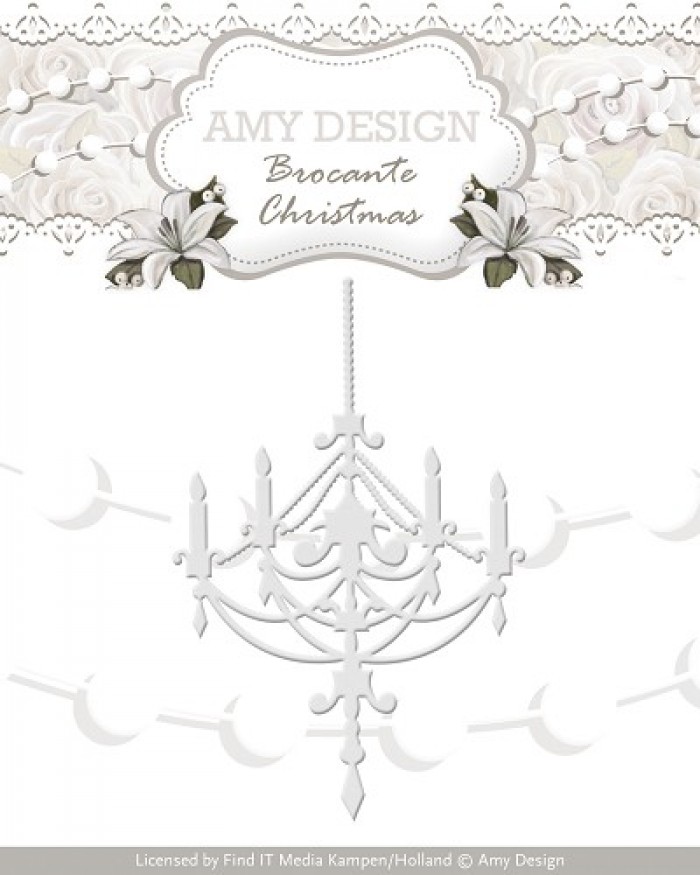 Die - Amy Design - Brocante Christmas - Chandelier
