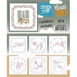 Stitch & Do - Cards only - Set 8