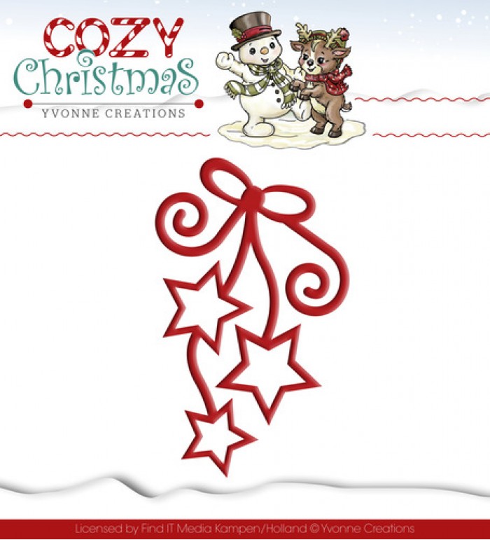 Hanging Stars - Cozy Christmas - Snijmal - Yvonne Creations