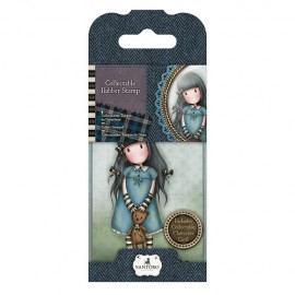 Collectable Rubber Stamp - Santoro - No. 4 Forget Me Not
