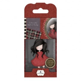 Collectable Rubber Stamp - Santoro - No. 18 Poppy Wood