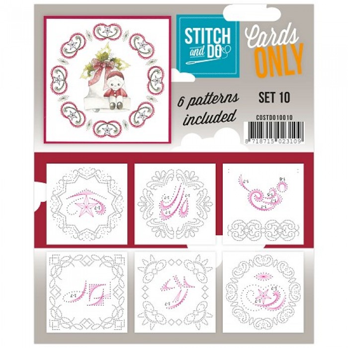Stitch & Do - Cards only - Set 10