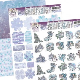 3D SET - Yvonne Creations - Magical winter - Minis & Labels