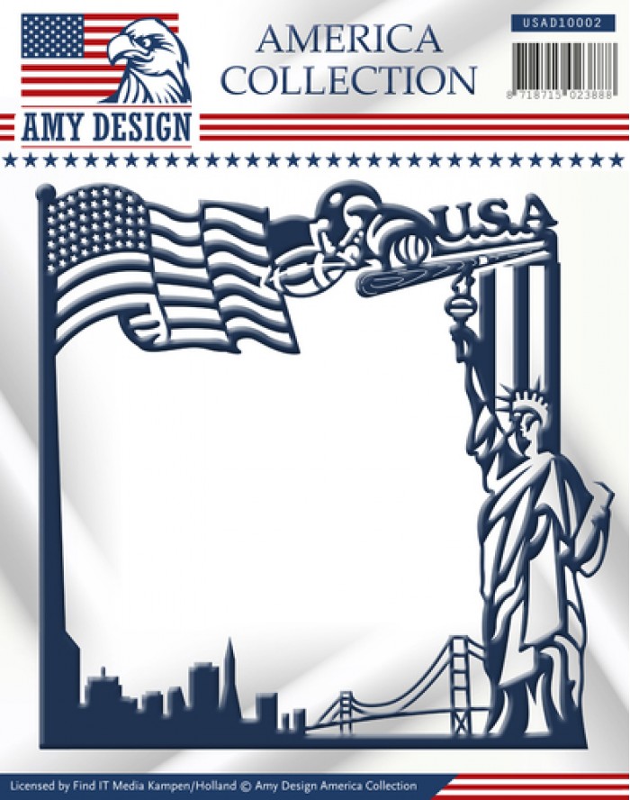 Die - Amy Design - America Collection - America Frame
