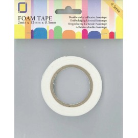 Foam tape rolls 0 5 mm.