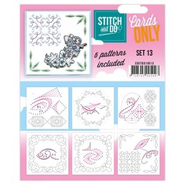 Stitch & Do - Cards only - Set 13