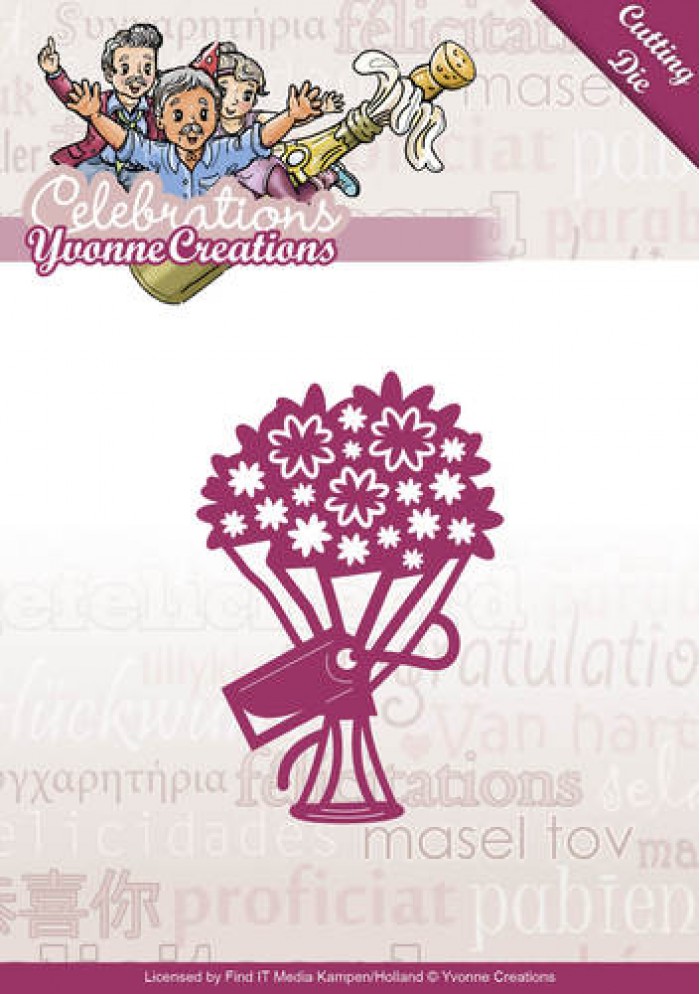 Bouquet - Celebrations - Snijmal - Yvonne Creations