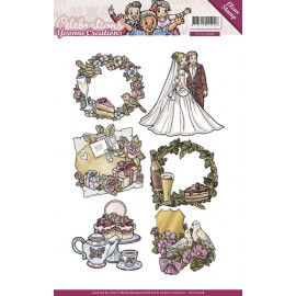 Celebrations - Clear Stamp - Yvonne Creations