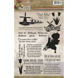 Oud Hollands - Text Clear Stamp - Amy Design
