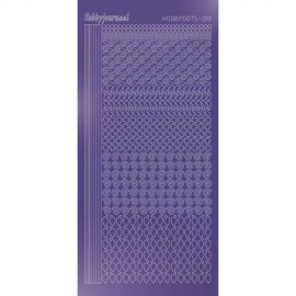 Hobbydots sticker - Mirror Purple