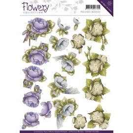 Floral Corner Flowery 3D-Knipvel Precious Marieke