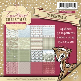 Paperpack - Yvonne Creations - Traditional Christmas