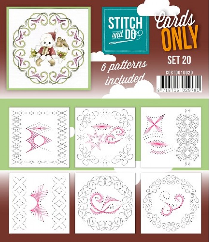 Stitch & Do - Cards only - Set 20