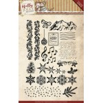Holly Jolly - Clear Stamp - Yvonne Creations
