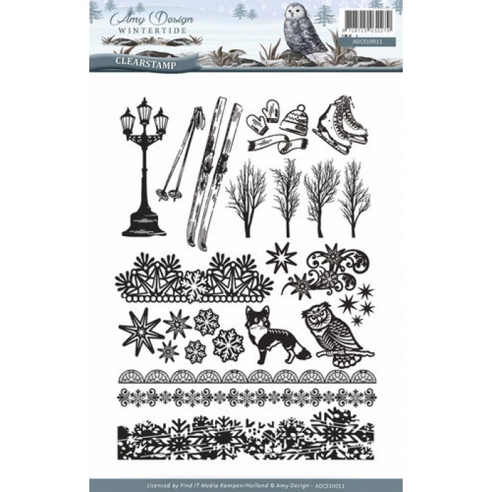 Clearstamp - Amy Design - Wintertide 