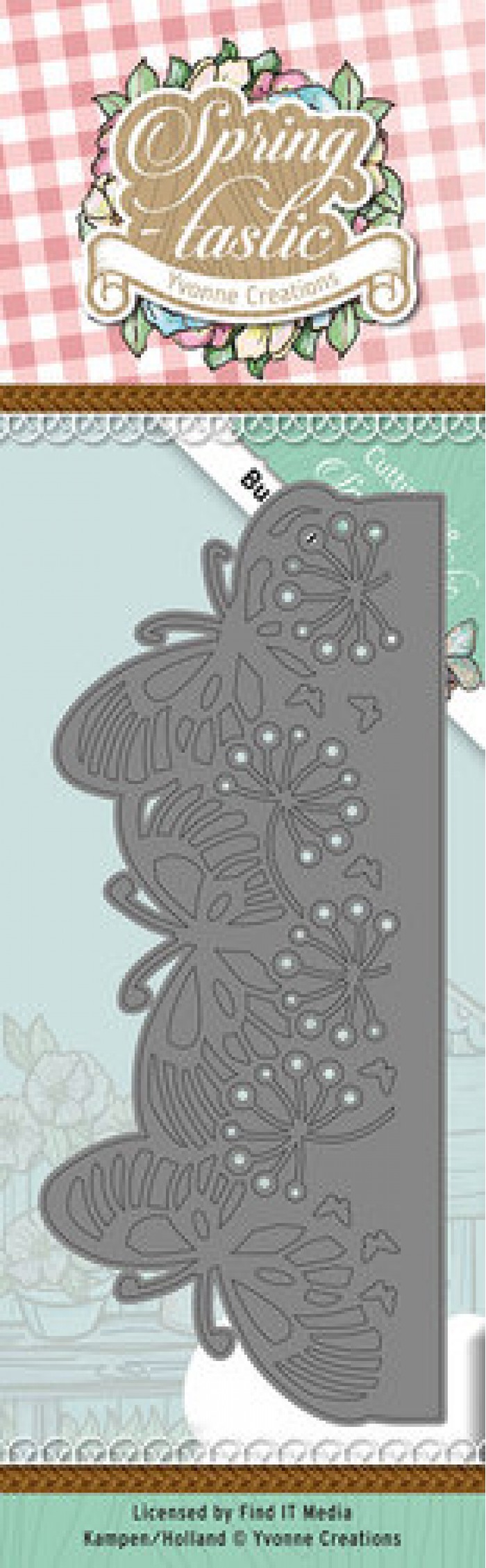 Butterfly Border - Spring-tastic - Snijmal - Yvonne Creations