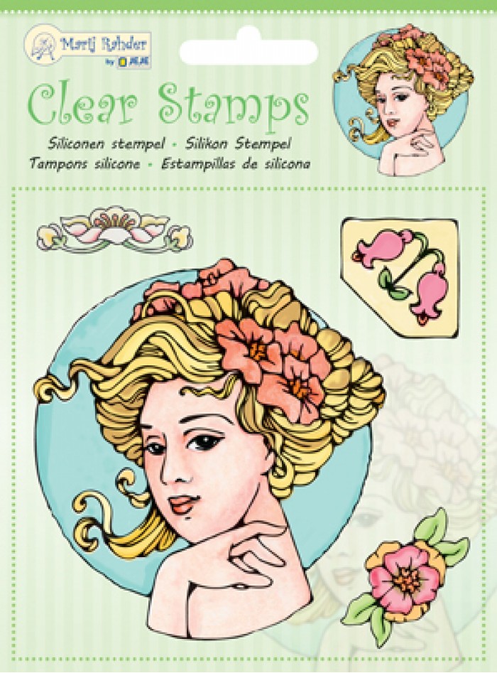 MRJ Clear Stamps Jugendstil