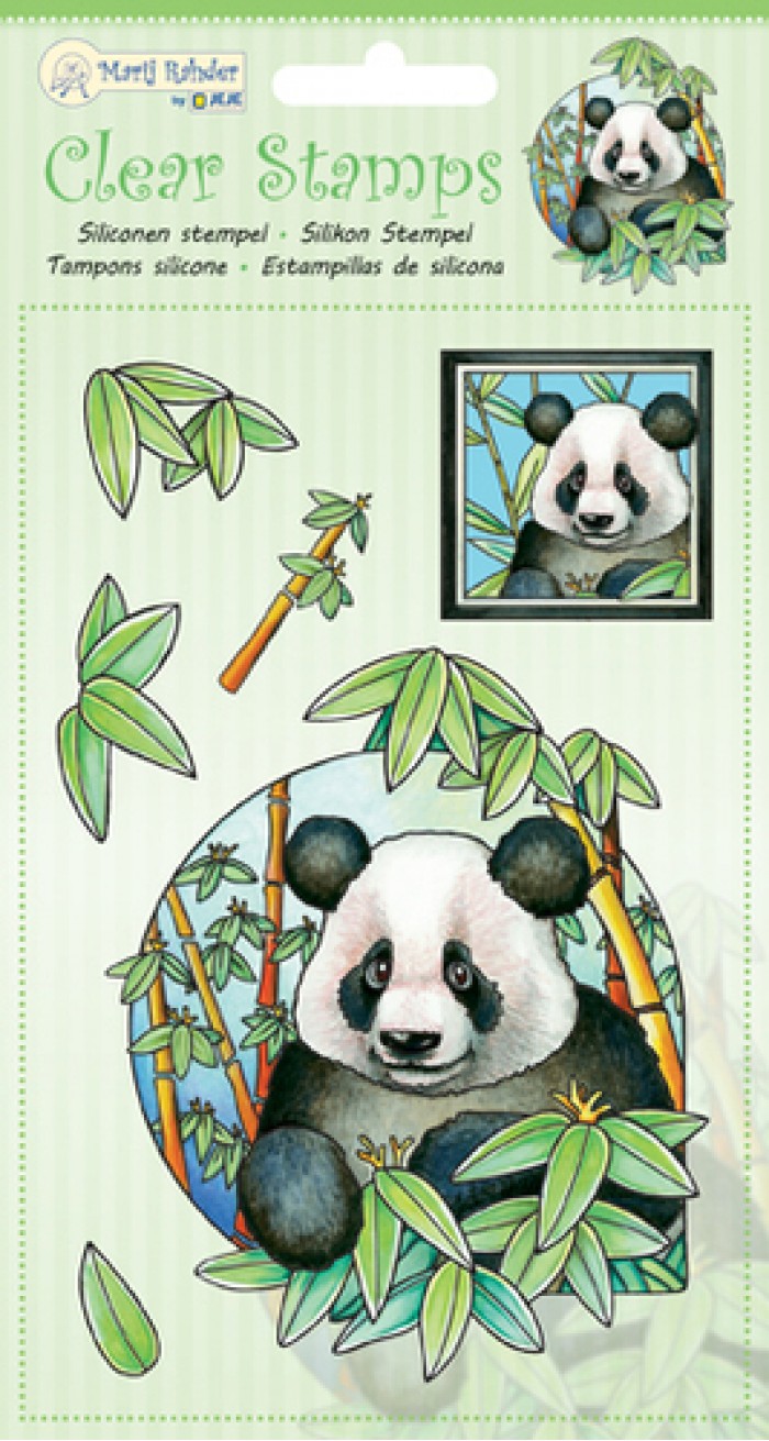 MRJ Clear Stamps Panda