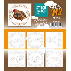 Stitch & Do - Cards only - Set 24