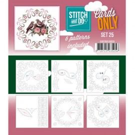 Stitch & Do - Cards only - Set 25