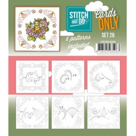 Stitch & Do - Cards only - Set 26