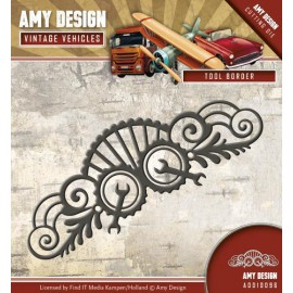 Die - Amy Design - Vintage Vehicles - Tool Border
