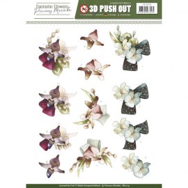 Nr. 1 Fantastic Flowers 3D-Uitdrukvel Push-Out Precious Marieke