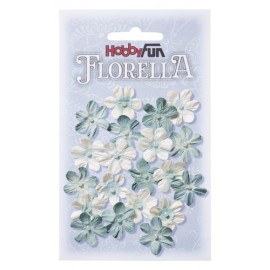 FLORELLA-Blüten hellblau, 2cm