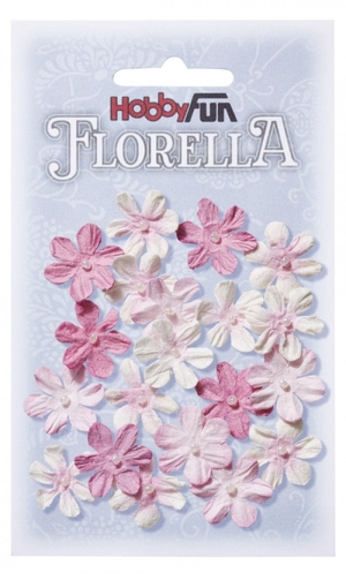 FLORELLA-Blüten rose, 2cm