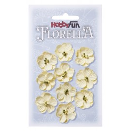 FLORELLA-Blüten creme, 2,5cm