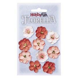 FLORELLA-Blüten pfirsich, 2,5cm