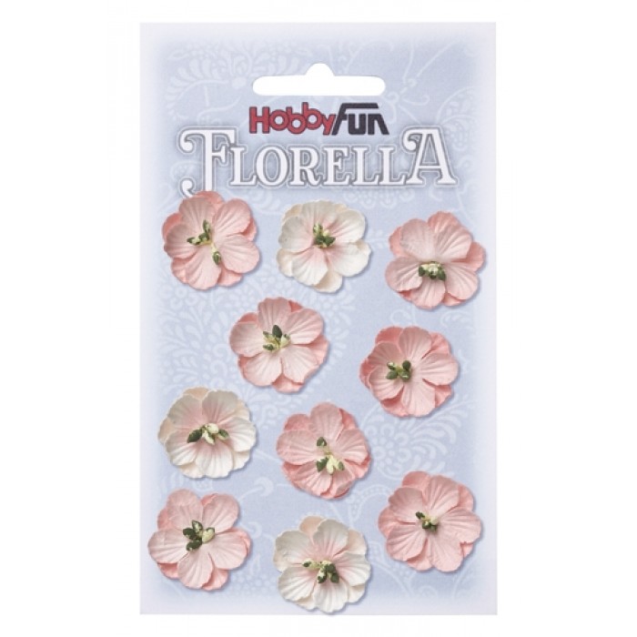 FLORELLA-Blüten zart-rosa, 2,5cm 