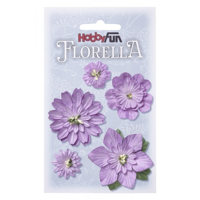 FLORELLA-Blüten lavendel, 2-5cm 