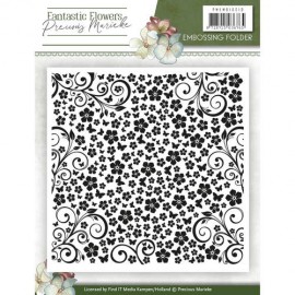Fantastic Flowers - Embossing Folder - Precious Marieke