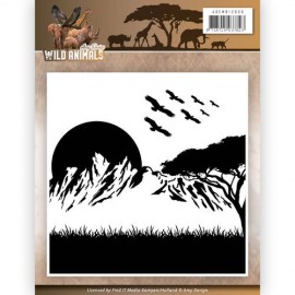 Wild Animals - Embossing Folder - Amy Design