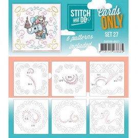 Stitch & Do - Cards only - Set 27
