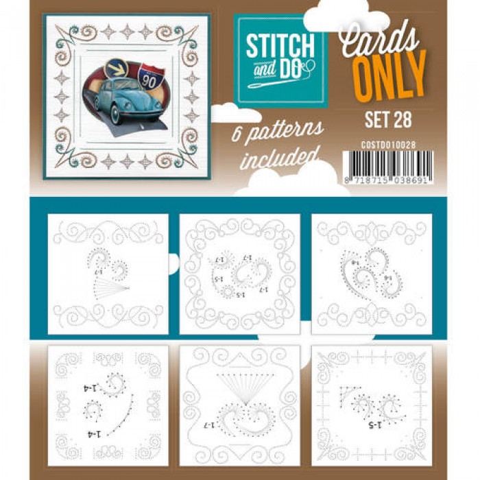 Stitch & Do - Cards only - Set 28