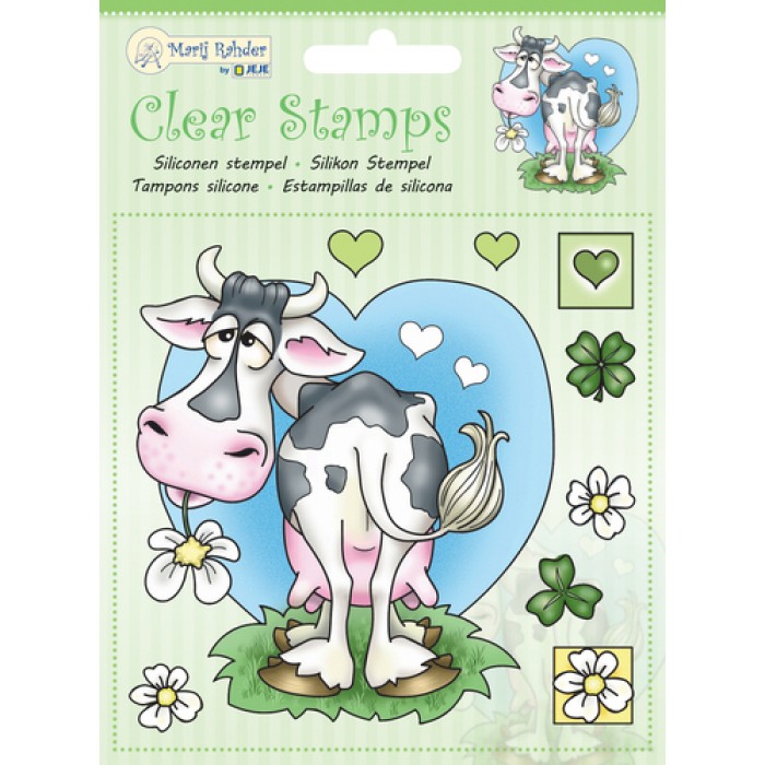 MRJ Clear stamps Cow 