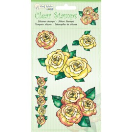 MRJ Clear Stamps Roses