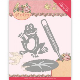 Get Well Frog - Get Well Soon - Snijmal - Yvonne Creations