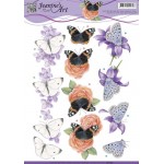 Butterfly 3D-Knipvel Jeanine's Art