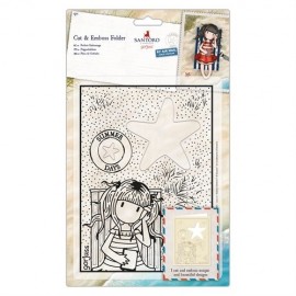 Cut & Emboss Folder - Santoro - Summer Days