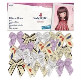 Small Ribbon Bows (20pk) - Santoro