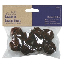 Rattan Balls (8pcs) - Small - Bare Basics
