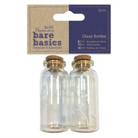Glass Bottles (2pcs) - Butterflies - Bare Basics