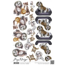 Pets 3D-Knipvel Amy Design